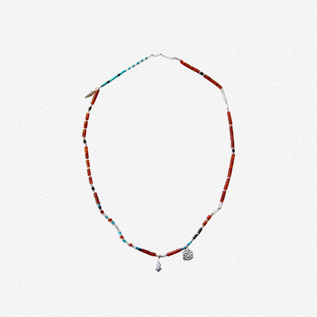 Mixed Beaded Necklace