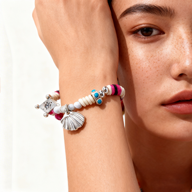 Shell Bead Bracelet