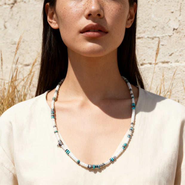 Mixed Beaded Necklace