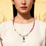 Mixed Beaded Necklace