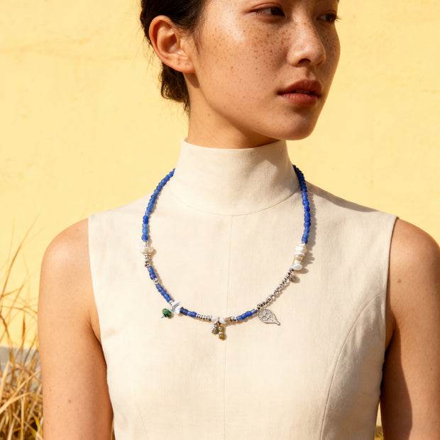 Mixed Beaded Necklace