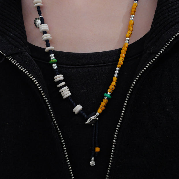 Mixed Beaded Necklace