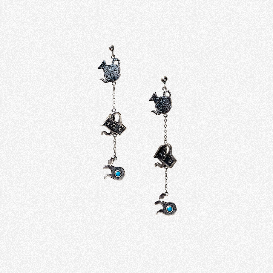 Song of Three Vessels  Earrings