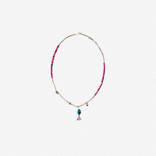 Mixed Beaded Necklace