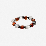 Circle of Amber Spirit Bracelet