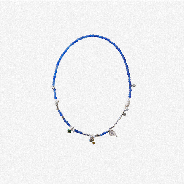 Mixed Beaded Necklace