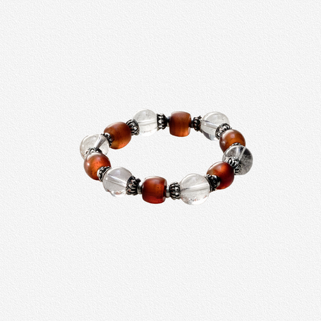 Circle of Amber Spirit Bracelet