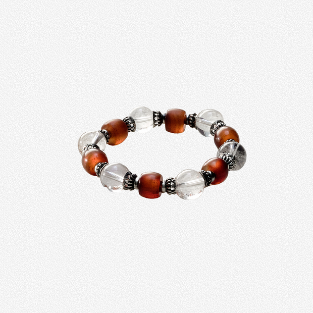Circle of Amber Spirit Bracelet