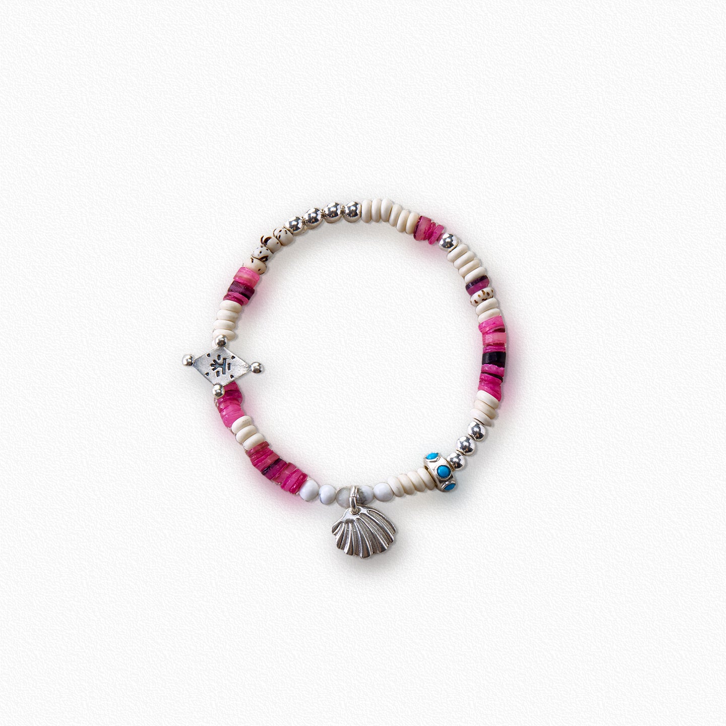 Shell Bead Bracelet