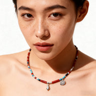 Mixed Beaded Necklace