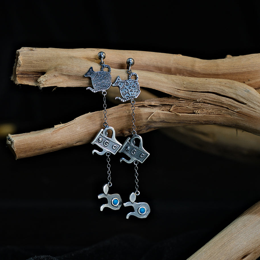 Song of Three Vessels  Earrings