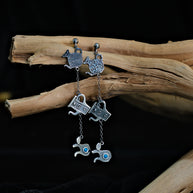 Song of Three Vessels  Earrings