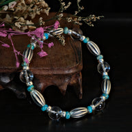 Navajo Style Silver Bracelet